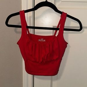 Purchased from Hollister and is a hot pink color